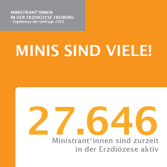 Grafik zu den Ergebnissen der Ministatistik in der Erzdiözese Freiburg